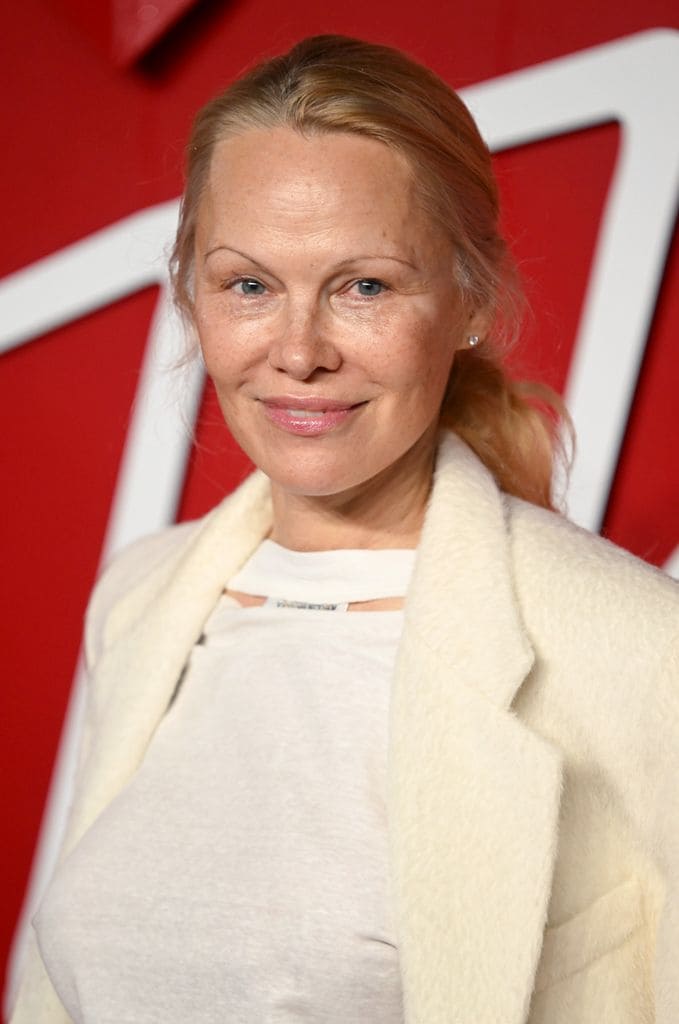 Pamela Anderson en The Fashion Awards 2023, en londres