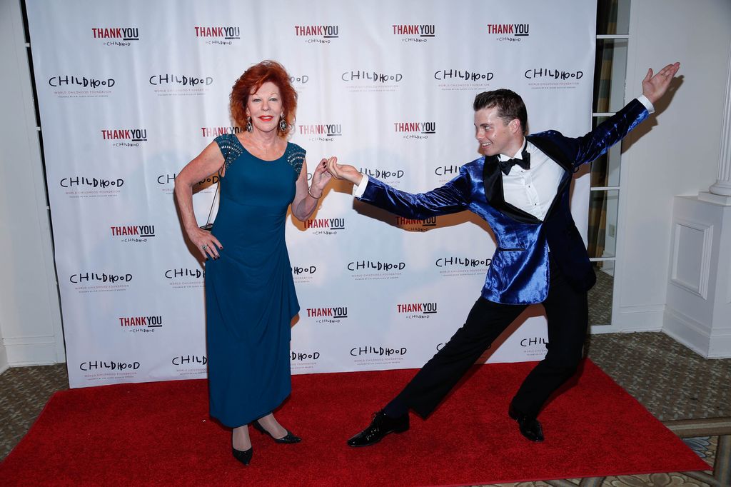 Barbro Ehnbom en una gala de la fundación de la reina Silvia, World Childhood Foundation, en Nueva York, en el año 2015