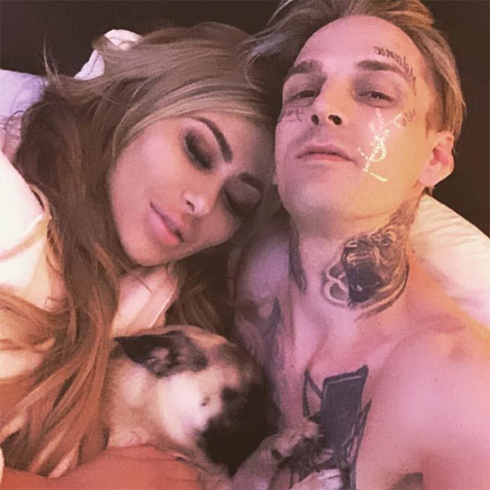 Aaron Carter va a ser padre por primera vez al lado de Melanie Martin
