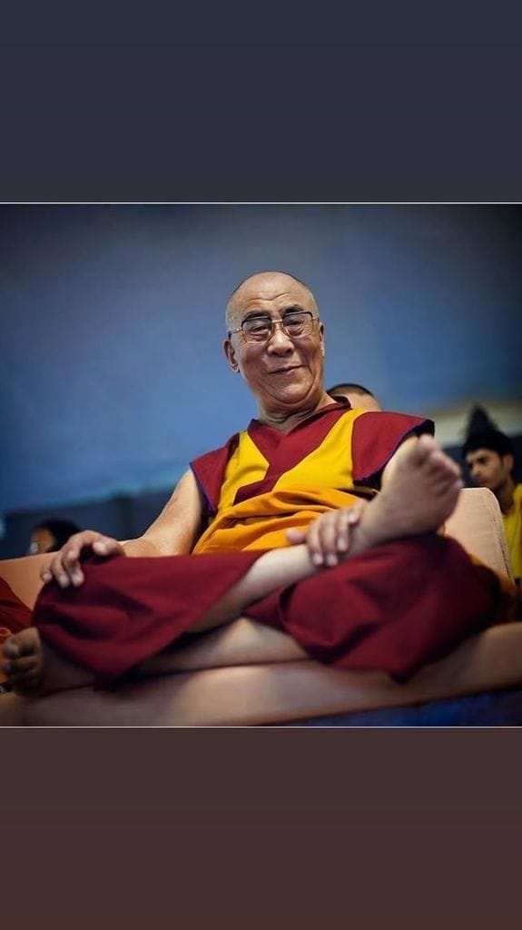 El Daila Lama cumple 90 años