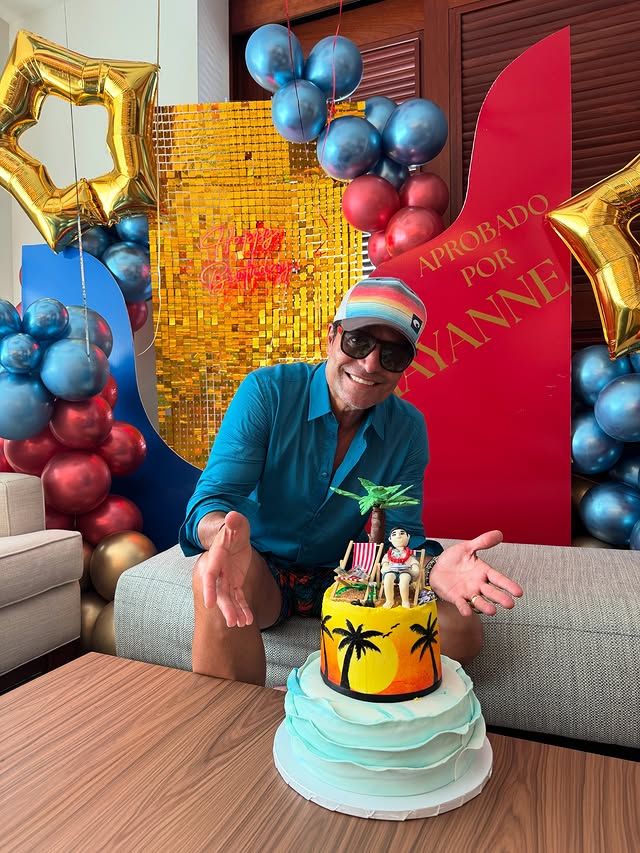 Chayanne celebra su cumpleaños 57
