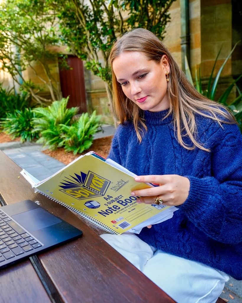 Ingrid de Noruega en la Universidad de Sidney, Australia