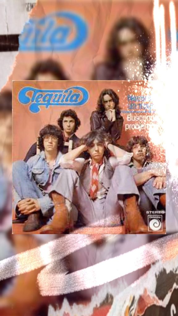 "Necesito un trago", la primera canción de Tequila