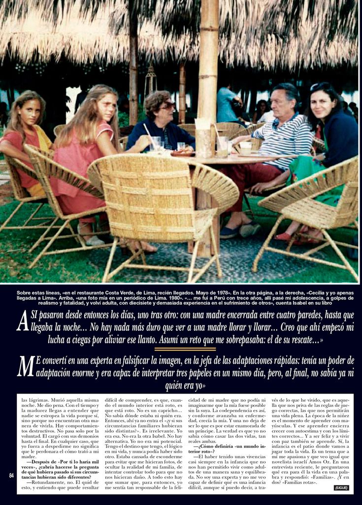 Isabel Sartorius biografía HOLA PLUS