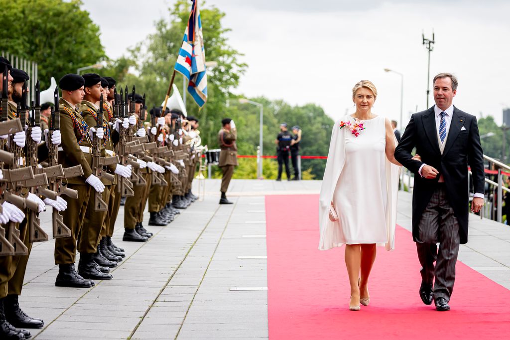 El recibimiento del nuevo duque de Luxemburgo: el príncipe Guillermo