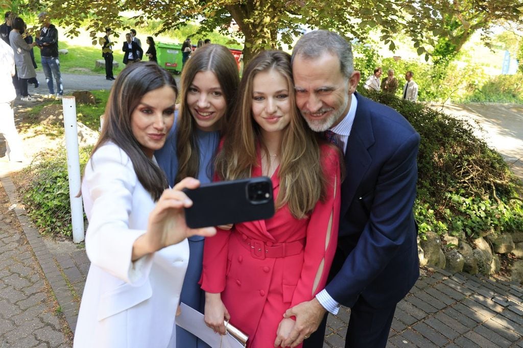 Graduación del Bachillerato Internacional en el UWC de Gales de la princesa Leonor, 20 de mayo de 2023