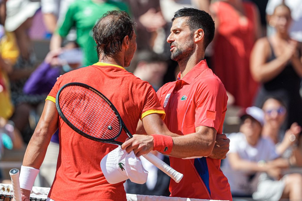 Rafa Nadal pierde contra Novak Djokovic en los Juegos Olímpicos de París 