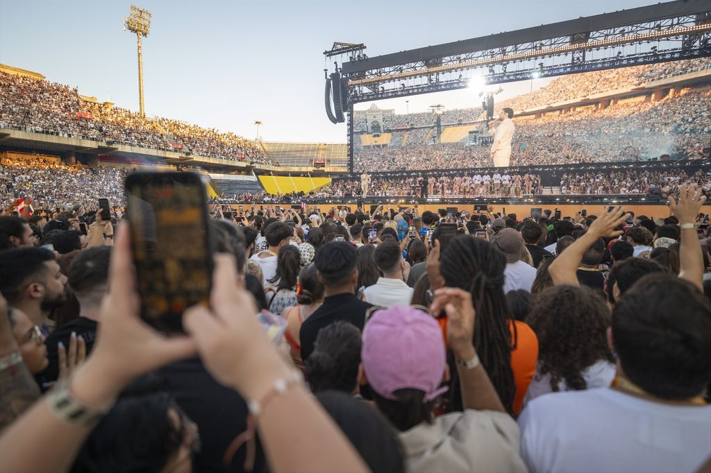 El público no pudo dejar de celebrar este 'baile inolvidable'