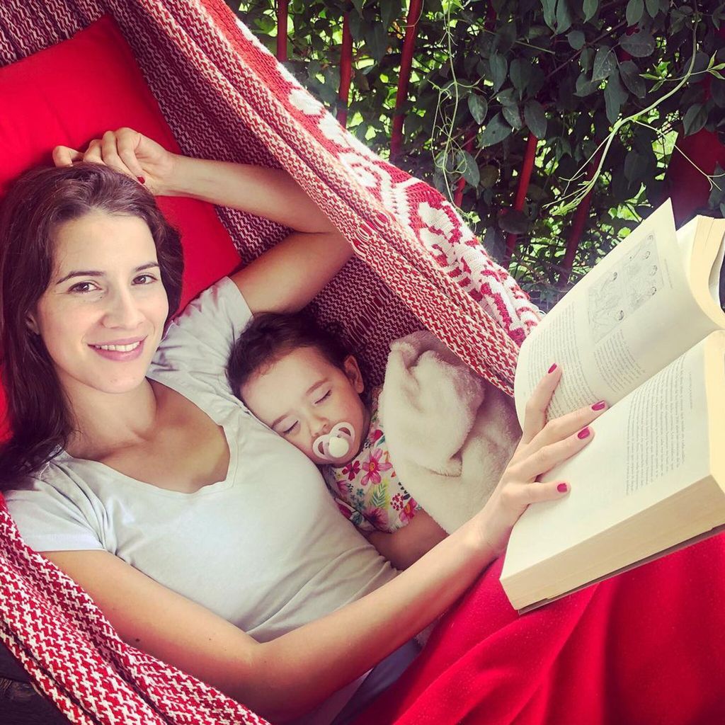 Laura Londoño y su hija
