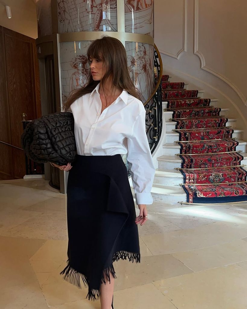 Camisa y falda midi tendencias junio 2026