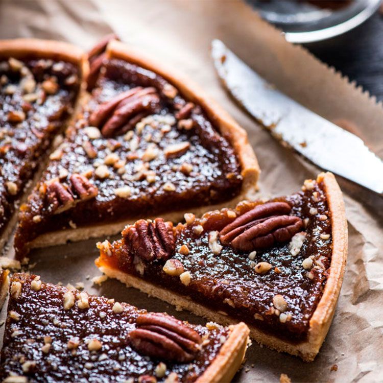 Pastel de nueces pecanas
