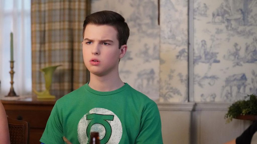 Iain Armitage en 'El joven Sheldon'