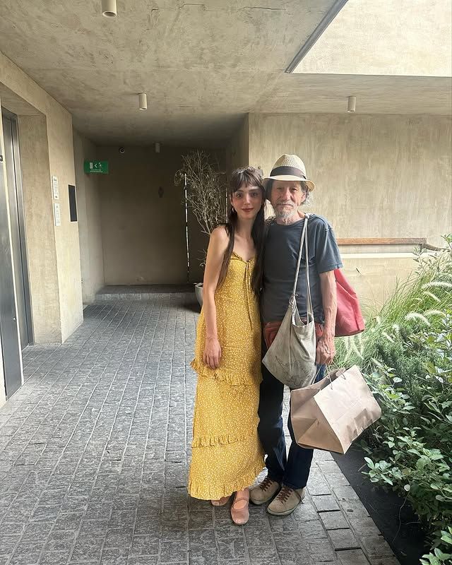 Natalia Tellez mantiene una cercana relación con su papá