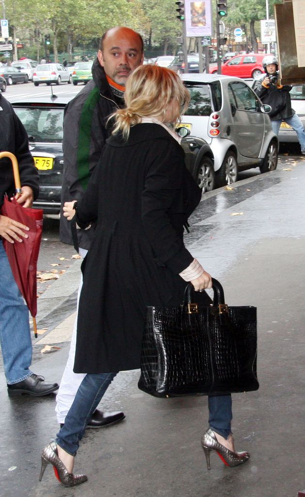 Ashley Olsen en París, 2006.