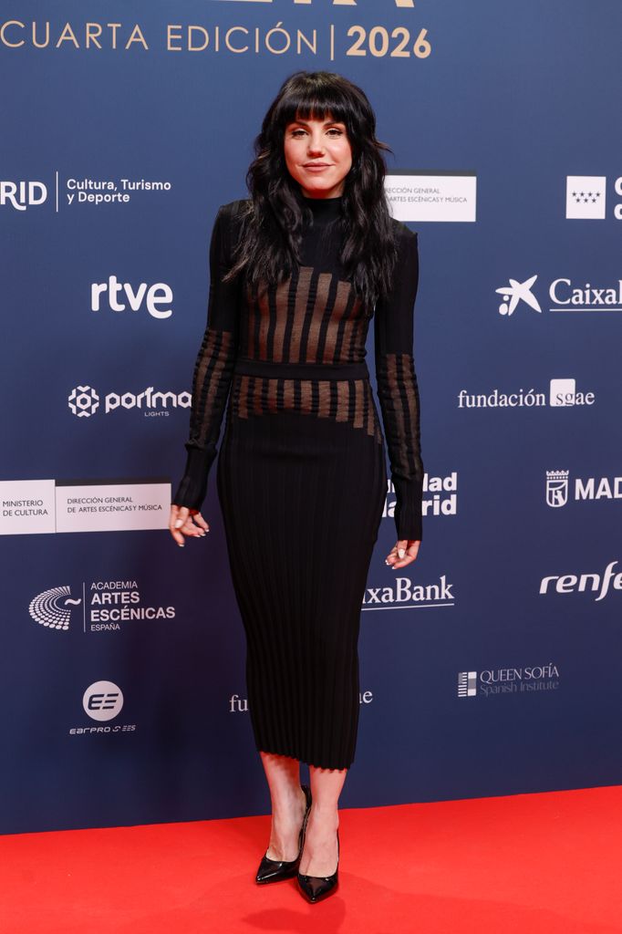 Angy Fernández, en los Premios Talía