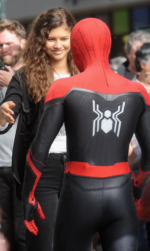 Zendaya y Tom Holland