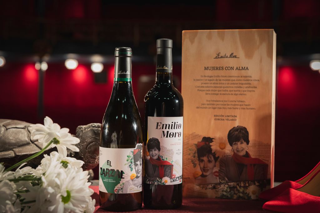 La edición especial de vinos lanzada por la bodega Emilio Moro, en homenaje a Concha Velasco