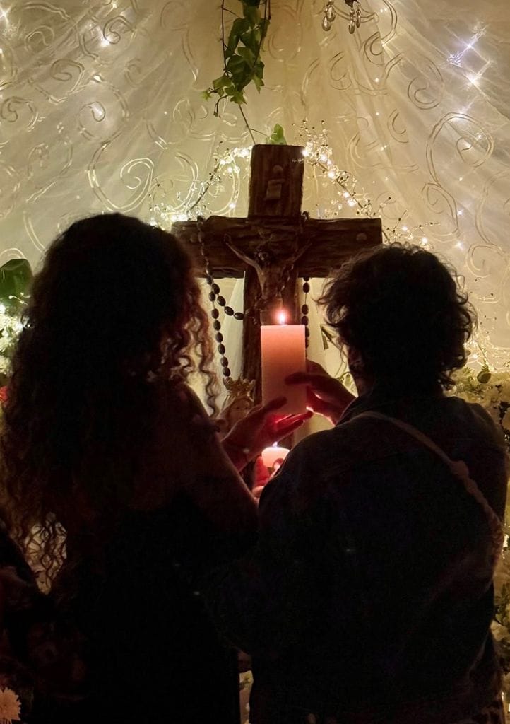 Vica Andrade despidió a su mamá en su natal Costa Rica.