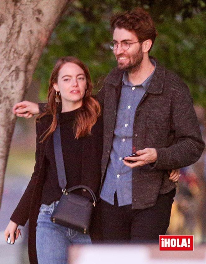 Emma Stone y su marido, Dave McCary