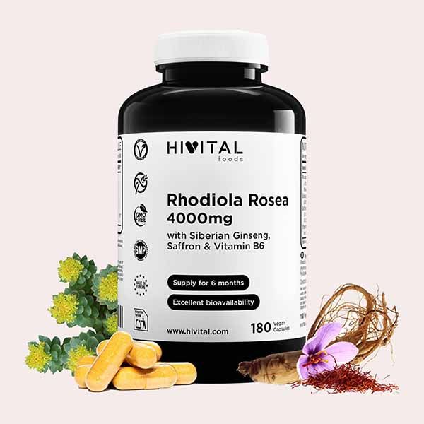 Hivital Foods Rhodiola Rosea 4000 mg