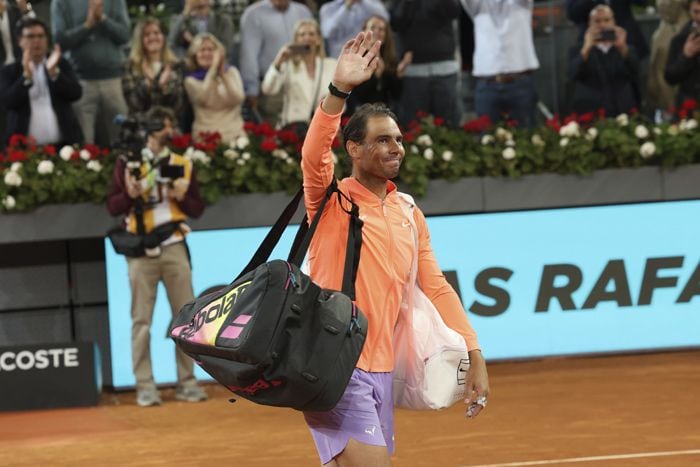 Rafa Nadal y su despedida del Mutua Madrid Open
