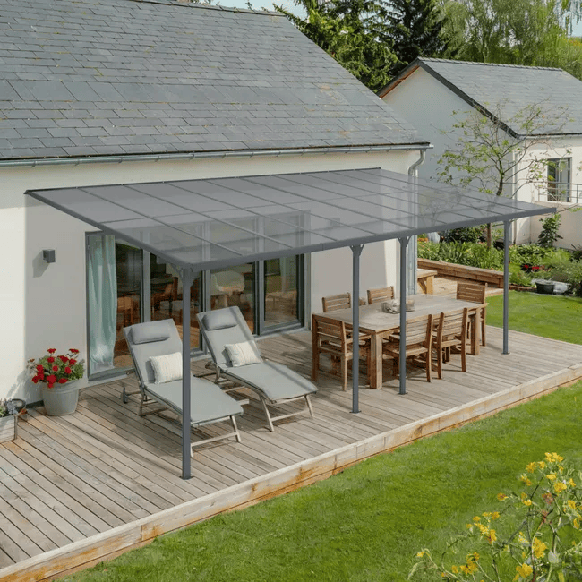 Pérgola adosada