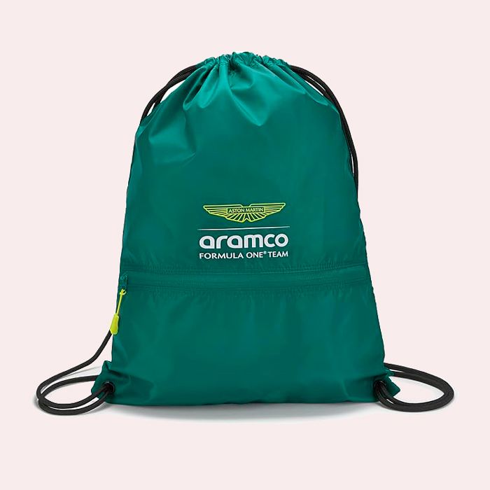 Aston Martin F1 Mochila con cordón y cremallera