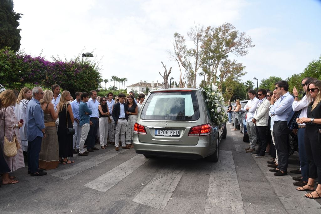 Misa por Caritina Goyanes en Marbella 27 de agosto de 2024