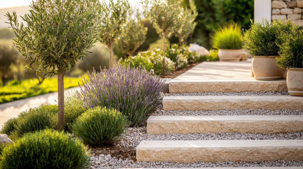 Jardín mediterráneo