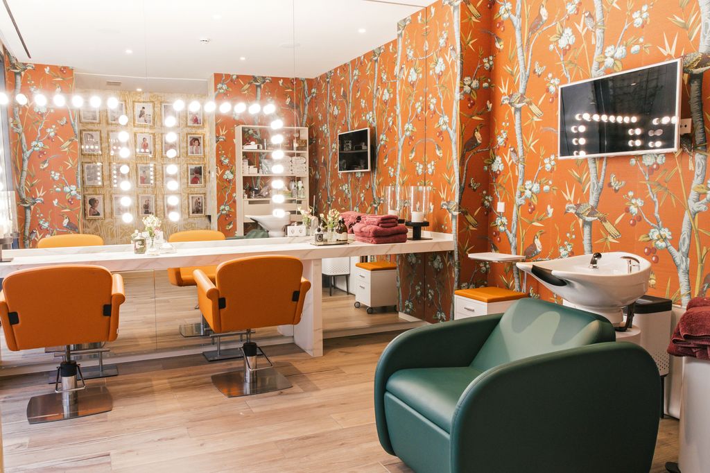 El salón de belleza particular de Victoria