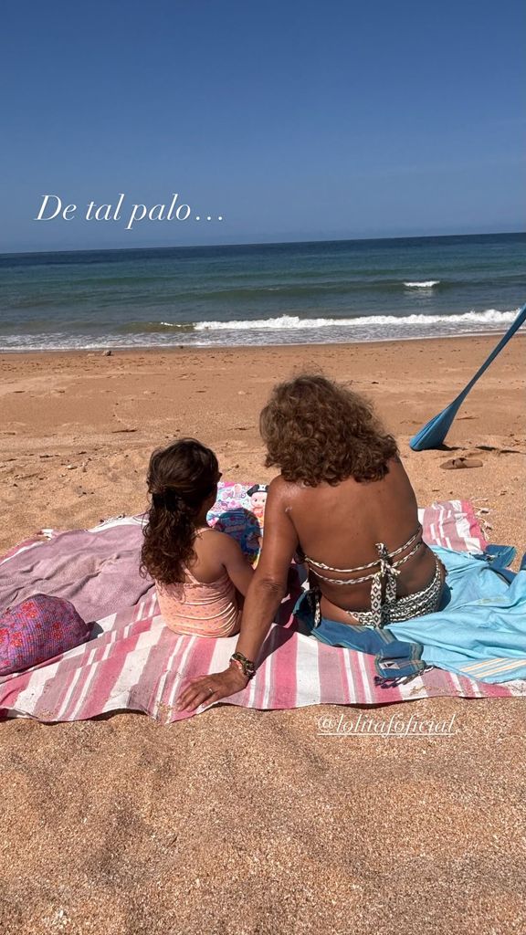 "De tal palo...", la imagen de Lolita Flores ejerciendo de abuela