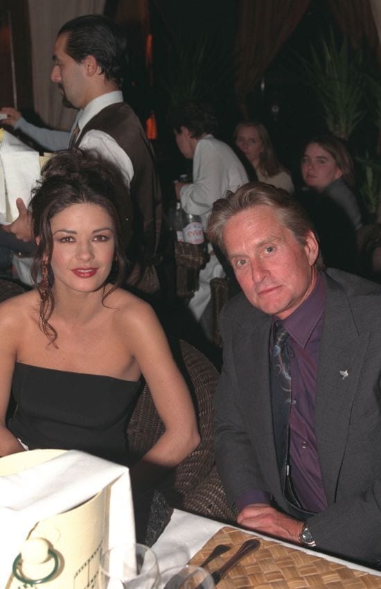 Catherine Zeta Jones y Michael Douglas