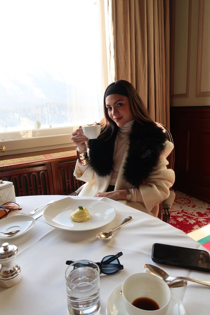 En el Carlton St. Moritz.                       