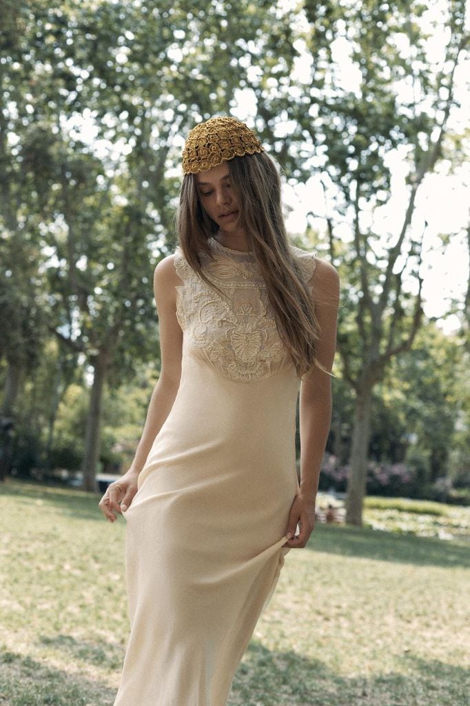 Vestido para boda civil de Zara