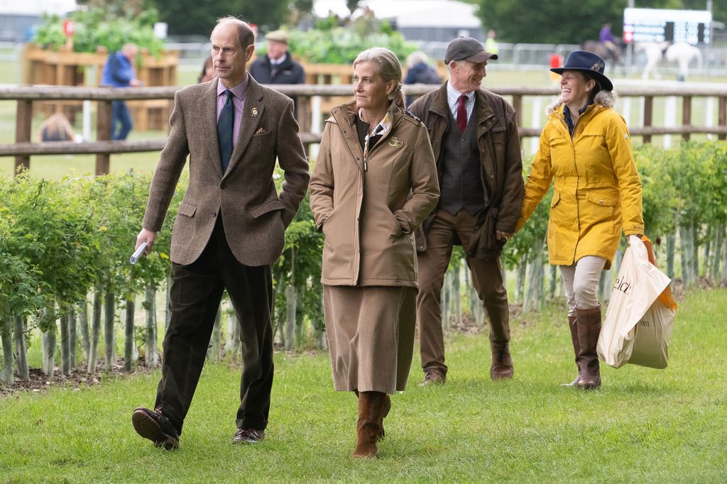 Los duques de Edimburgo en Royal Windsor Horse Show