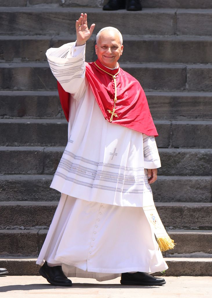 El Papa León XIV, ayer en Barcelona.