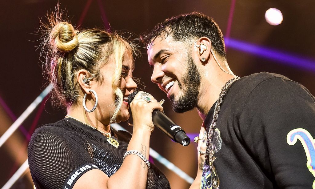 Anuel AA & Karol G In Concert - New York, NY