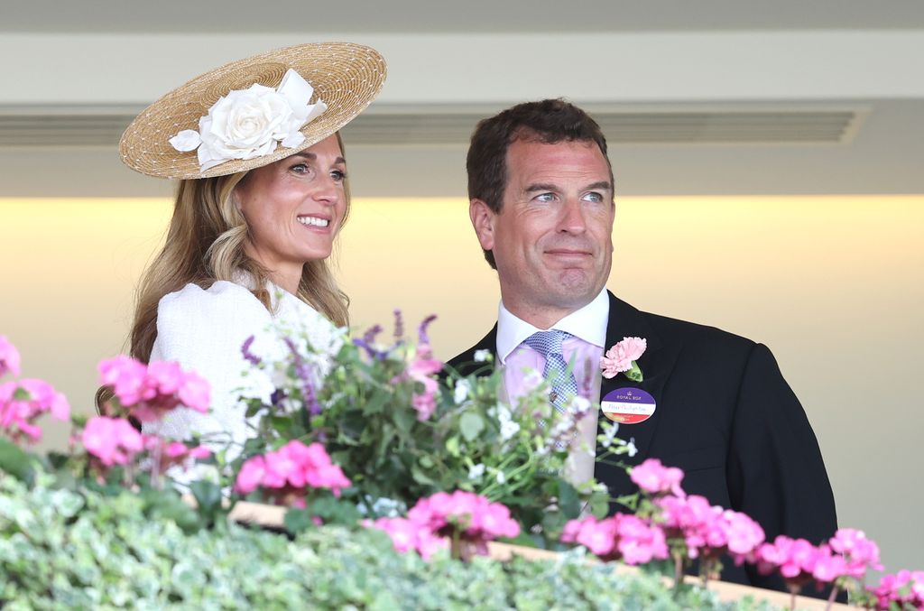 Harriet Sperling y Peter Phillips