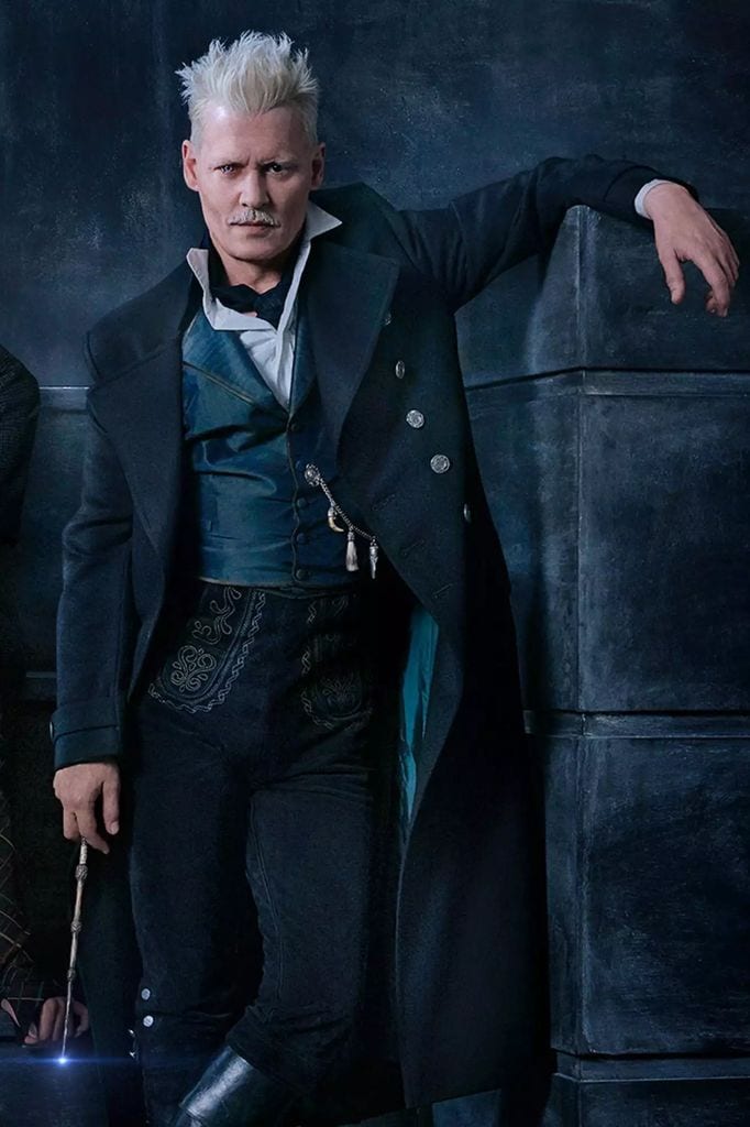 Johnny Depp interpretó a Gellert Grindelwald en las primeras dos películas de la saga 'Animales fantásticos'