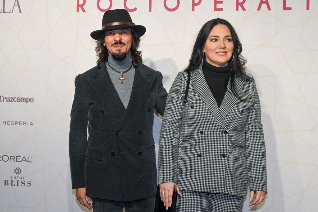 Farruquito, con su mujer, Rosario Alcántara