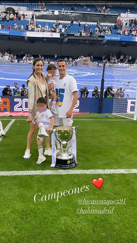 Lucas Vázquez y Macarena Rodríguez