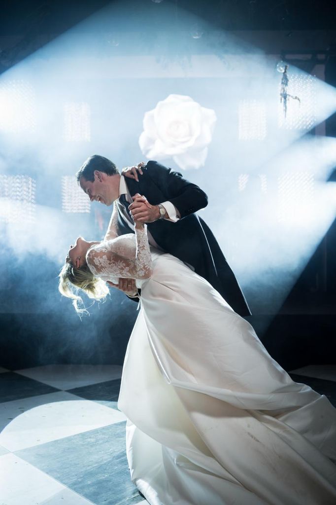 Los novios abrieron el baile
