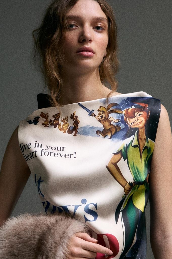 Vestido 'Peter Pan' de Zara x Disney.