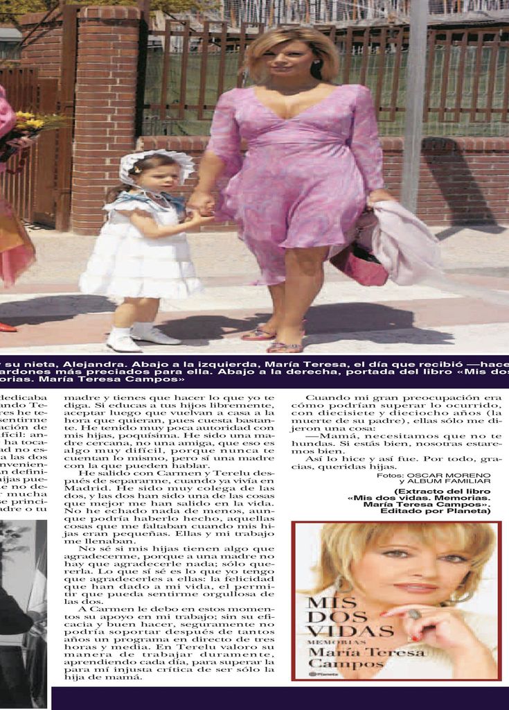 María Teresa Campos memorias