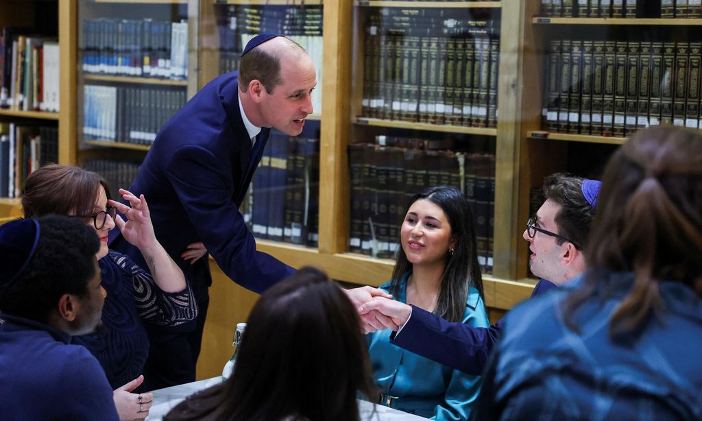 \"Anti-semitism has no place in society,\" Prince William said
