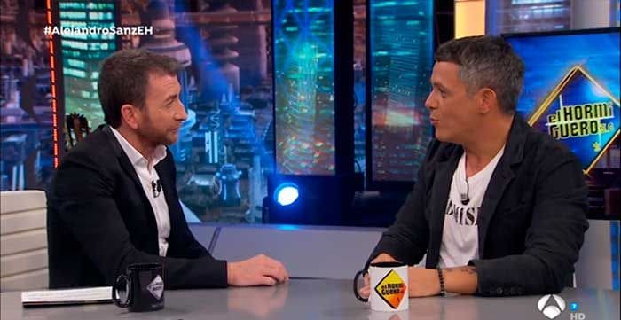 Pablo Motos y Alejandro Sanz