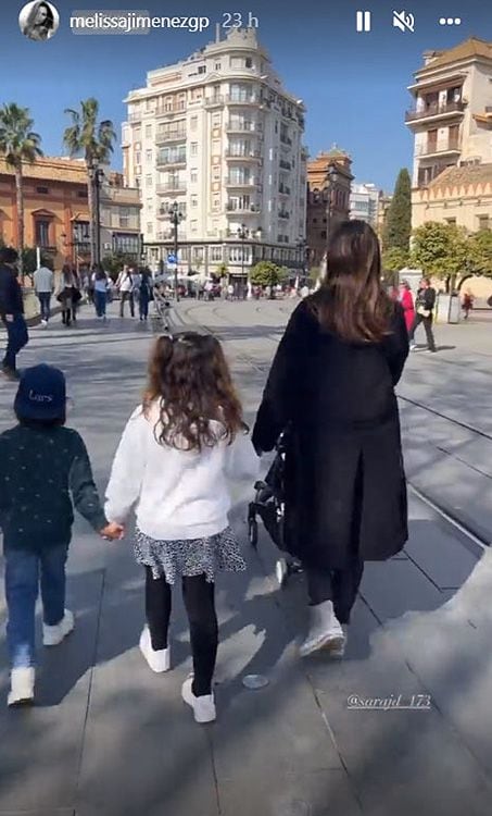 melissa jimenez con sus hijos