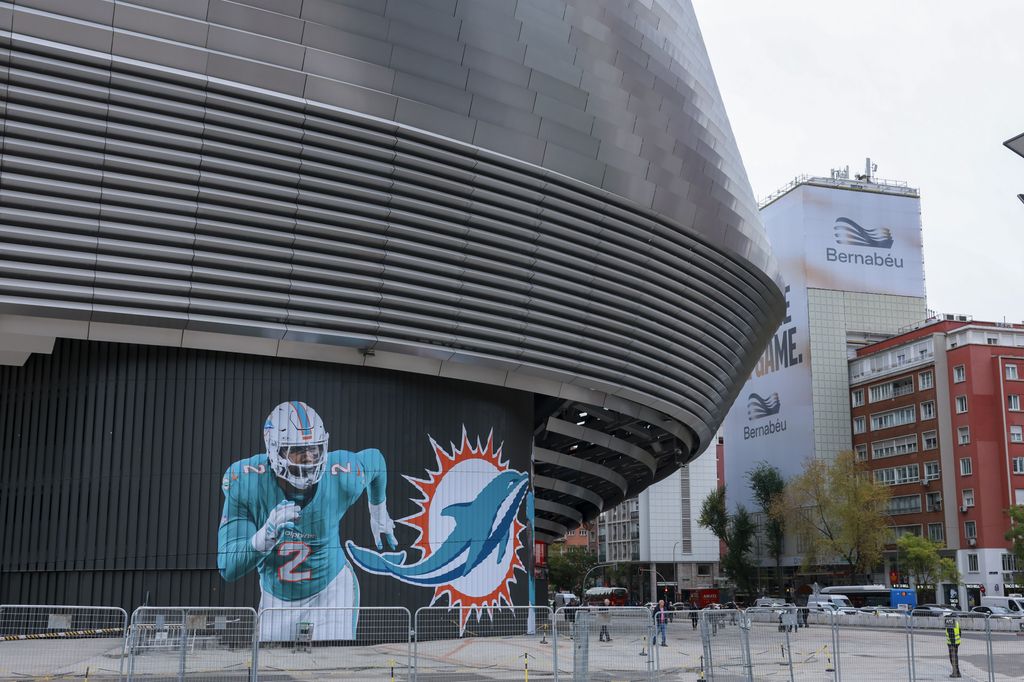 El Bernabéu acoge el debut de la NFL en España