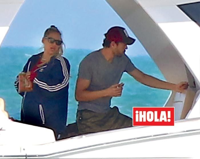 Enrique Iglesias y Anna Kournikova
