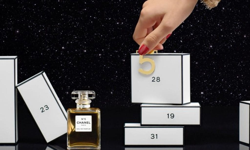 Calendario de adviento de Chanel